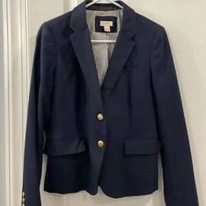 J crew blue blazer jacket